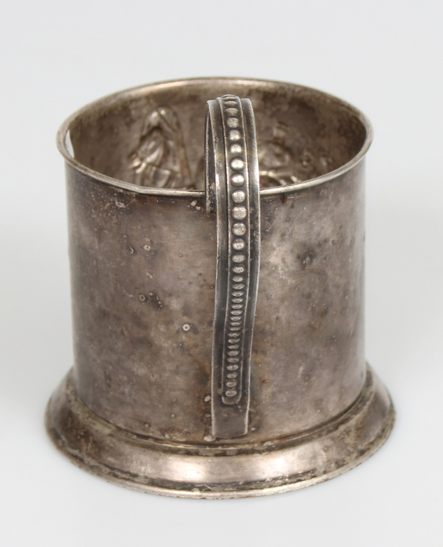 Metal cup holder