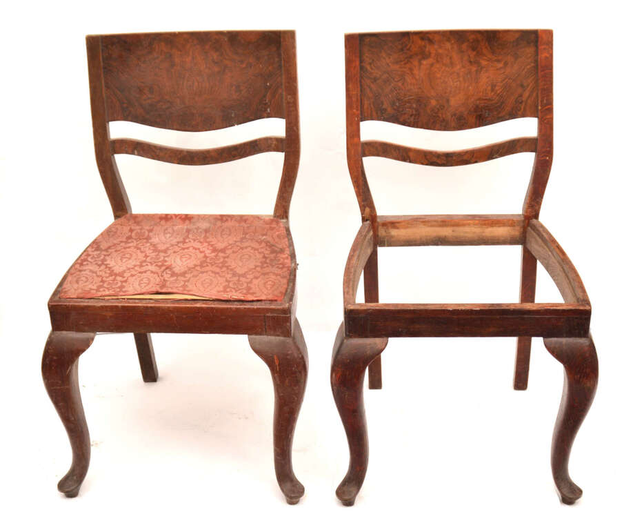 Mahogany chairs 2 pcs