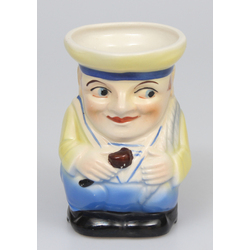 Porcelāna krūka ''Jūrnieks ar pīpi''