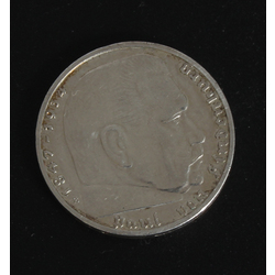 Серебряная монета 2 рейхсмарки