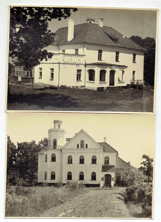 2 photos - Kalna manor