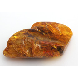 Polished amber