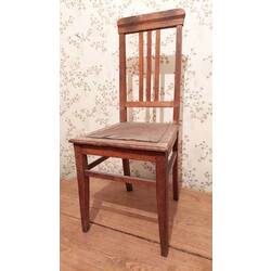 Restorable wooden chair