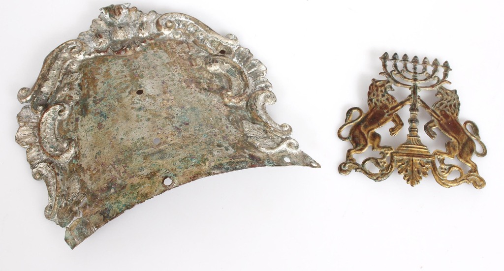 Decorative fragment with Jewish symbolism