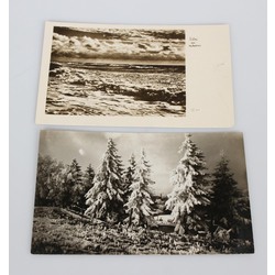 2 postcards - landscapes