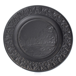 Decorative cast iron plate