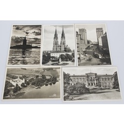 5 postcards 