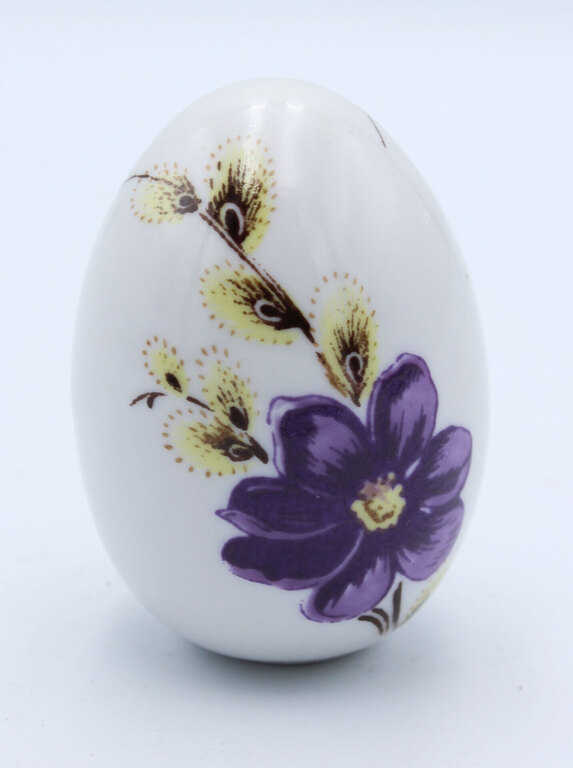 Porcelain decorative Easter egg