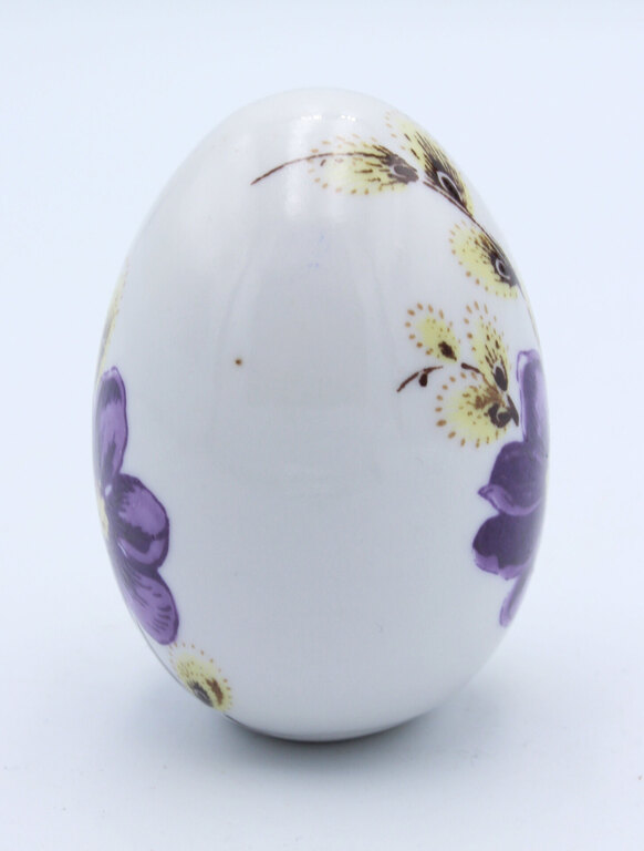 Porcelain decorative Easter egg