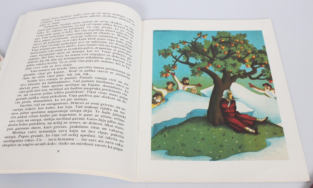 Bērnu grāmatas (3 gab.) ''Meža balodītis'', ''Man uzauga divas vārpas'', ''Slotu karalis''