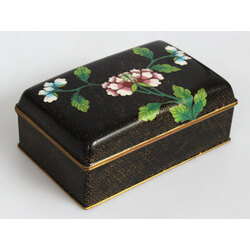Chinese Cloisonne Jewelry Box
