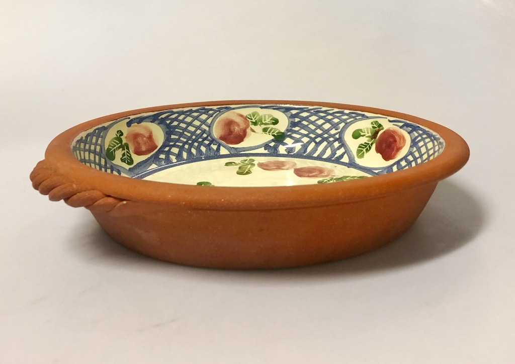 Ceramic bread plate