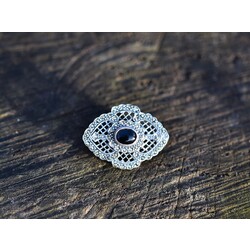 Silver brooch