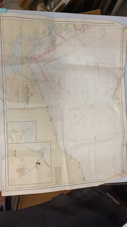 6 maps of the Baltic Sea with depth marks and fish habitats