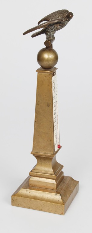 Thermometer with an eagle