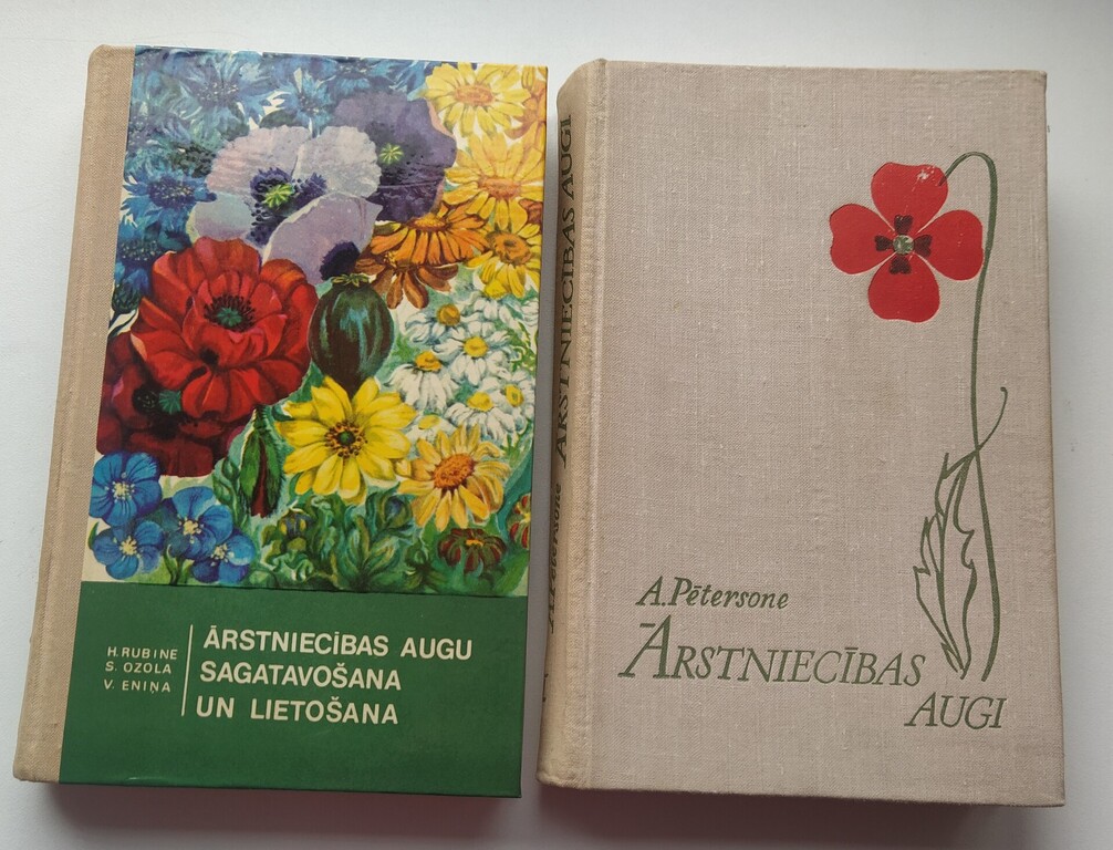 2 books on medicinal plants