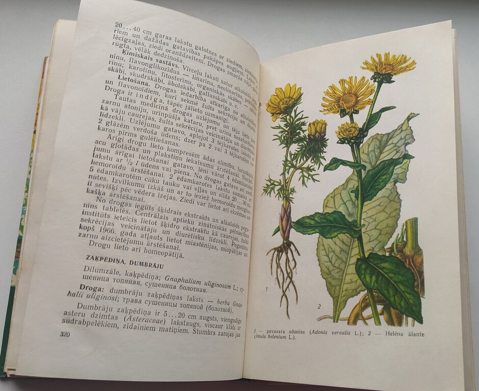 2 books on medicinal plants