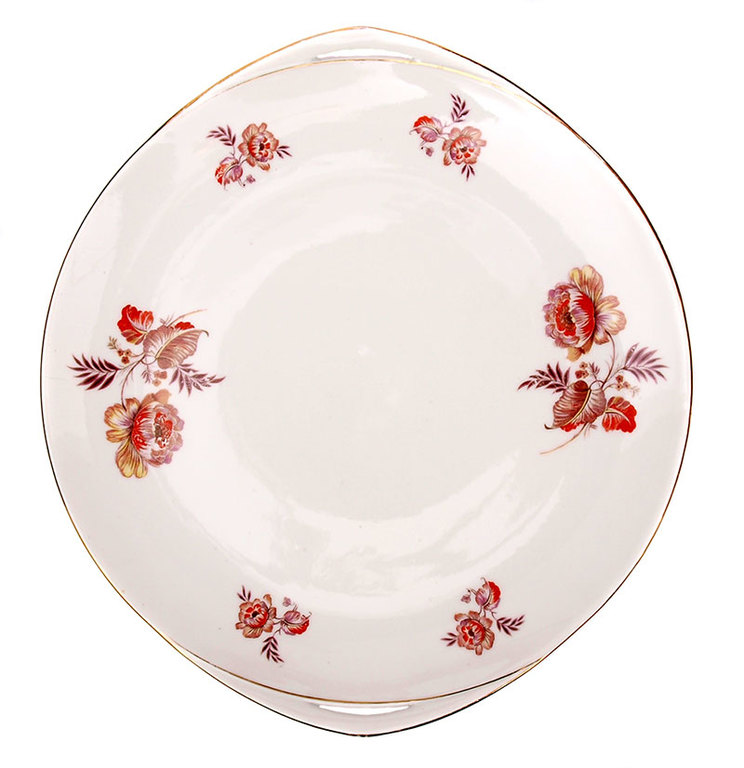 Porcelain breas plate