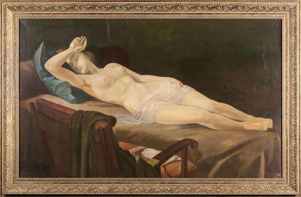 Woman in resting
