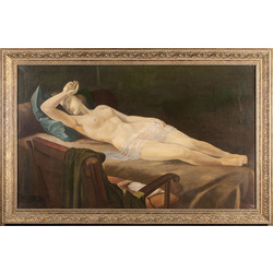 Woman in resting