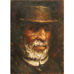 Portrait of an old man