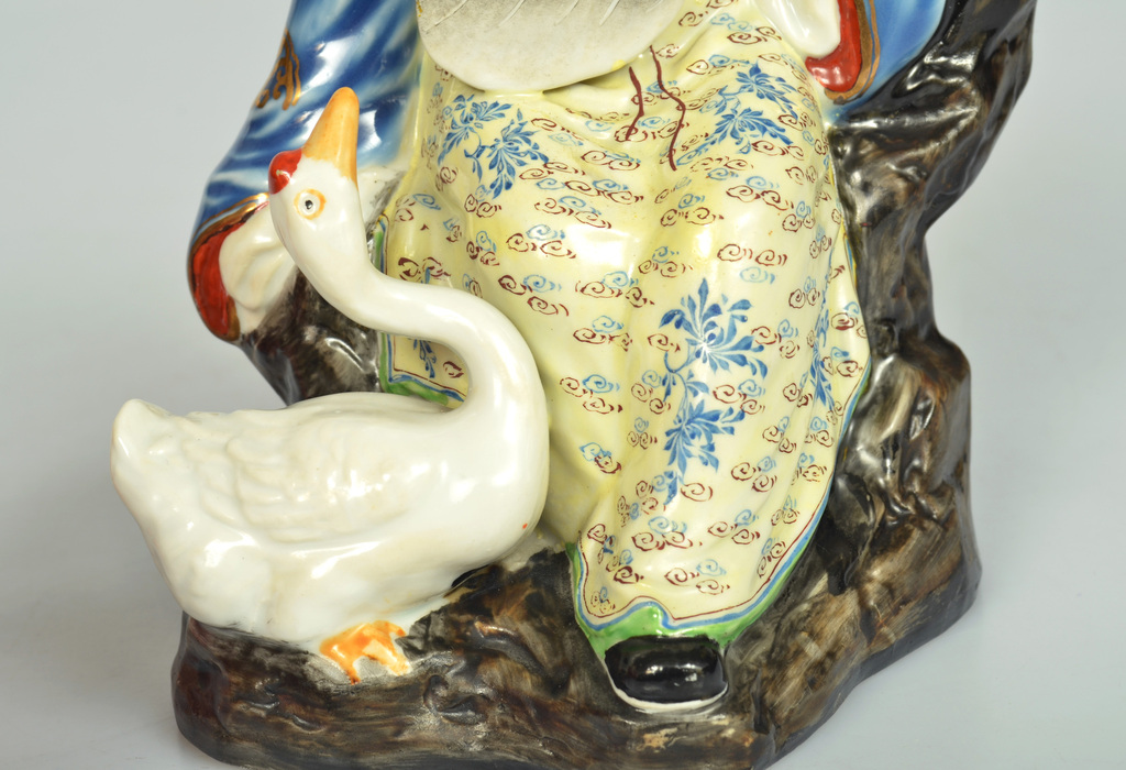 Porcelain figure Wang Xizhi