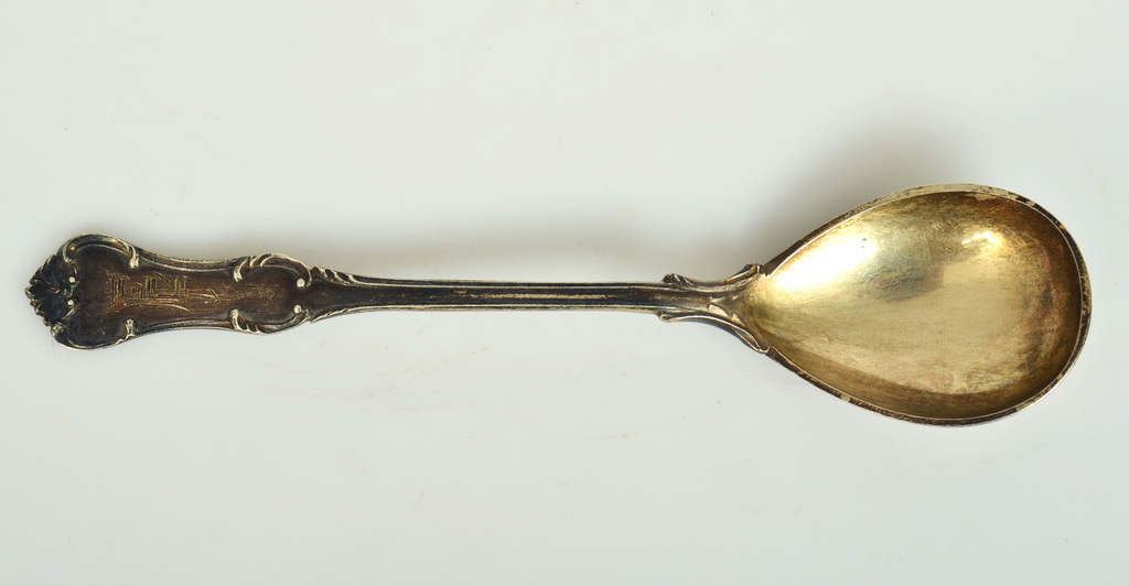 A silver spoon