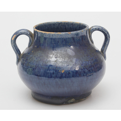 Zila keramikas krūka 