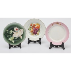 Porcelain plates 3 pcs. 