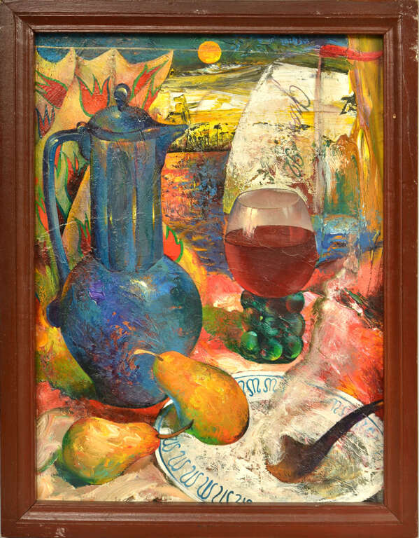 Still life with a pipe