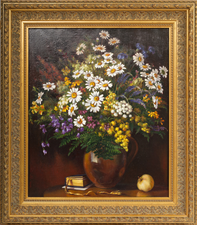 Still life with meadow flowers