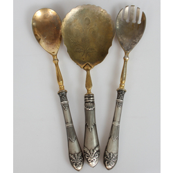 Silver cutlery set