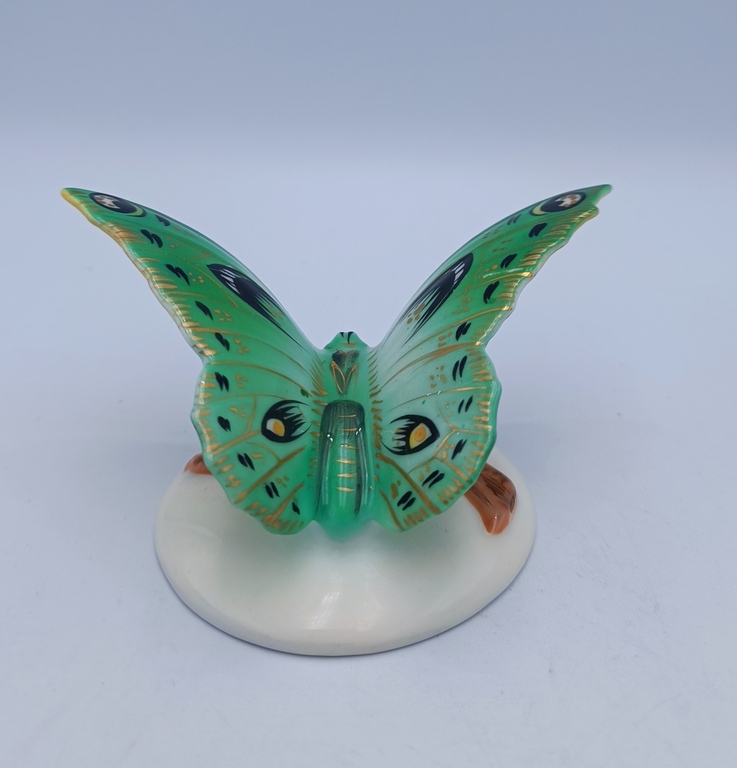 Painted porcelain butterfly