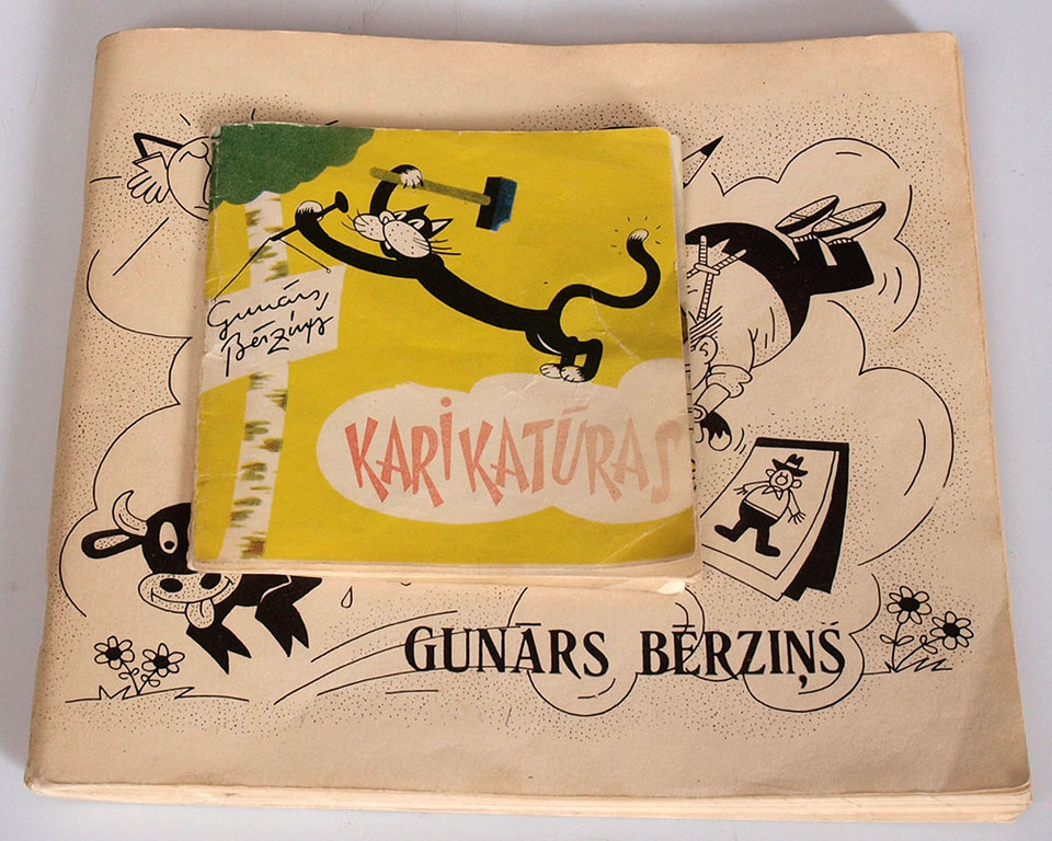 Grāmatu komplekts (2 gab.) „Karikatūras”