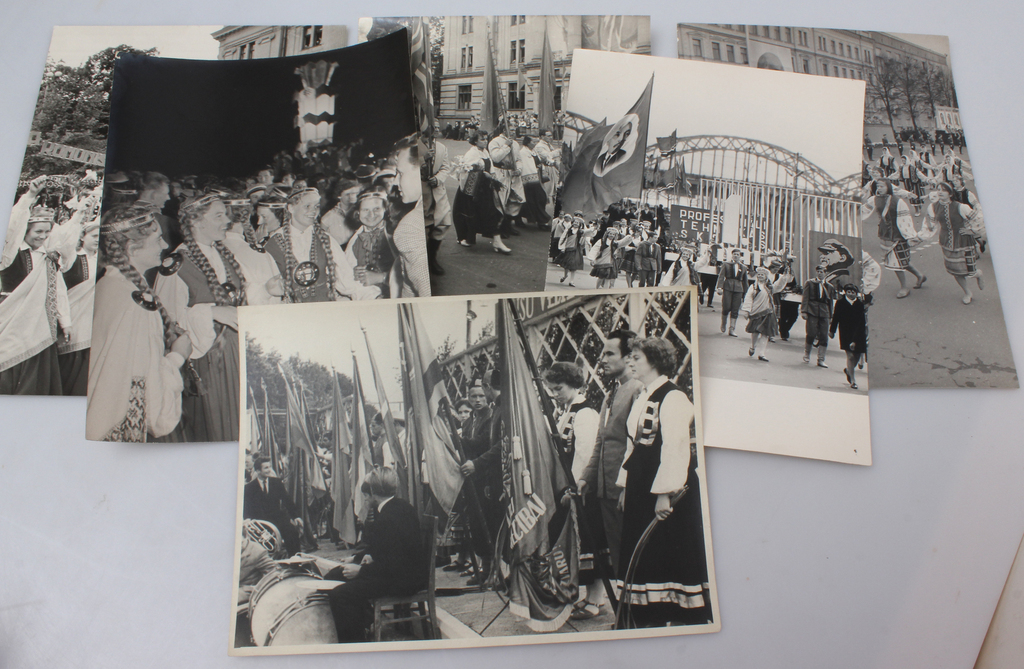 Set of black and white photographs (6 pcs.)