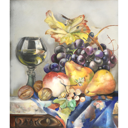 Still life with a glass