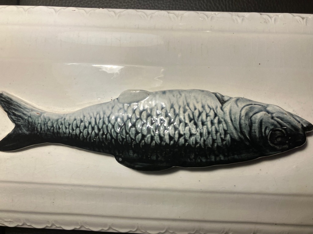 античная чаша для рыбы MAINED HERRING