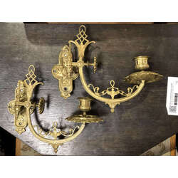 Bronze wall sconces (2 pcs)