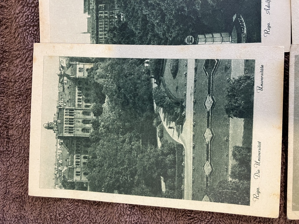 lot of postcards 12 pieces Riga views 1943 German time