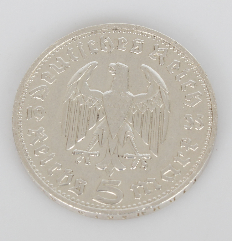 5 Reichmarks 1935