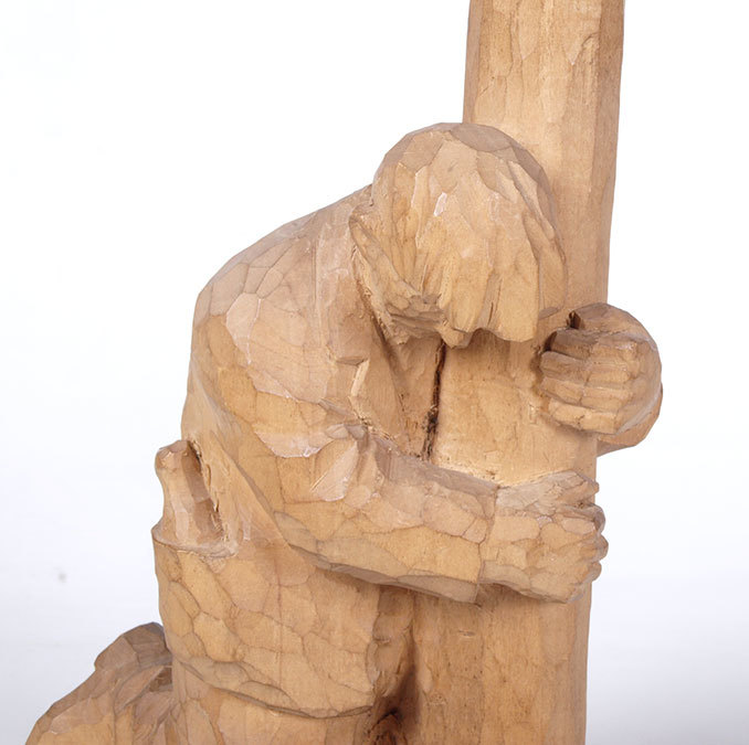 Wooden figure 