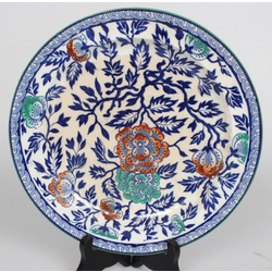 Faience plate