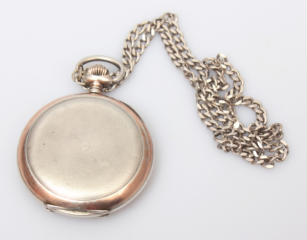 Silver pocket watch