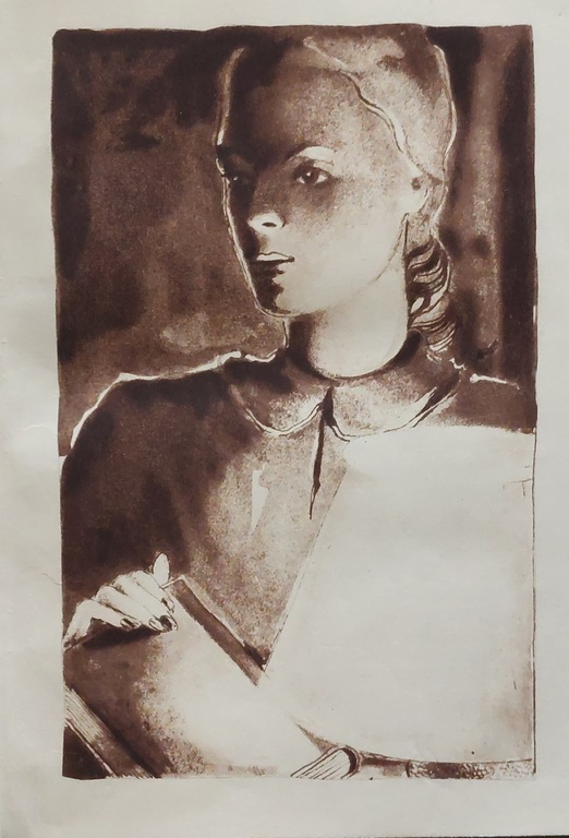 Anšlavs Eglītis BRIDE GUARDS 1940 Leather covers. The title page was drawn by Sigmunds Vidbergs. Illustrated by Veronika Janelsiņa