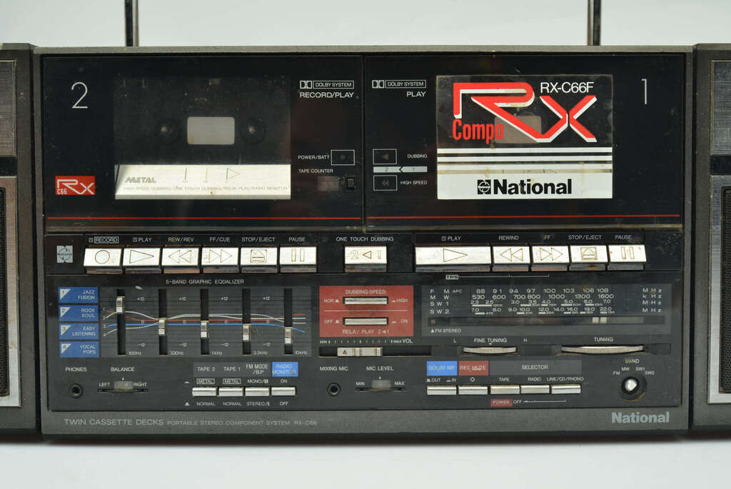 Магнитофон National RX-C66F