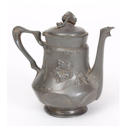 Art Nouveau style teapot