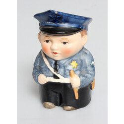 Porcelāna krejuma kanniņa Policists