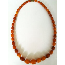 Natural Baltic amber beads 14 years