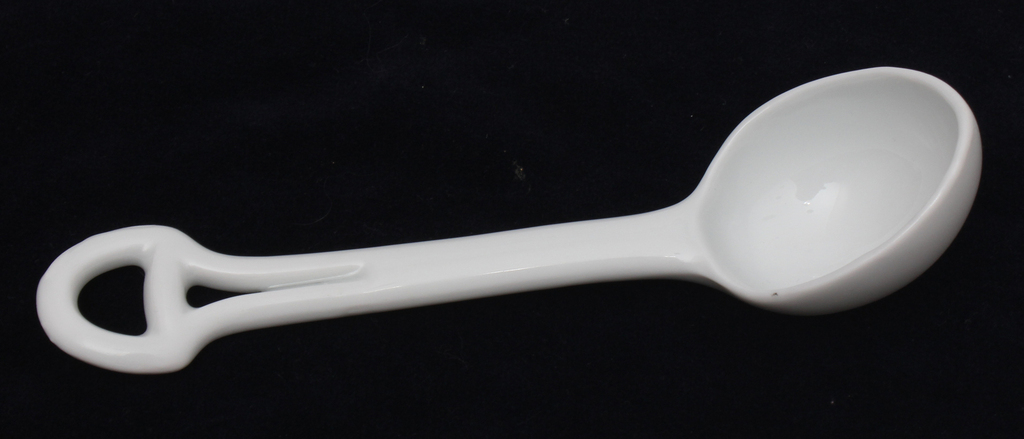 Porcelain spoon