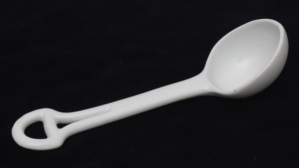 Porcelain spoon